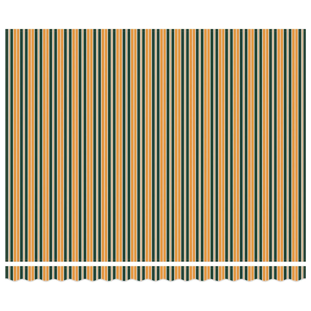 Įtraukiama markizė with Žalia ir geltona 400 × 300 cm