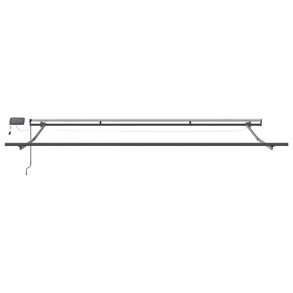 Ištraukiama markizė Žalia ir geltona 400 ×300 cm audinys