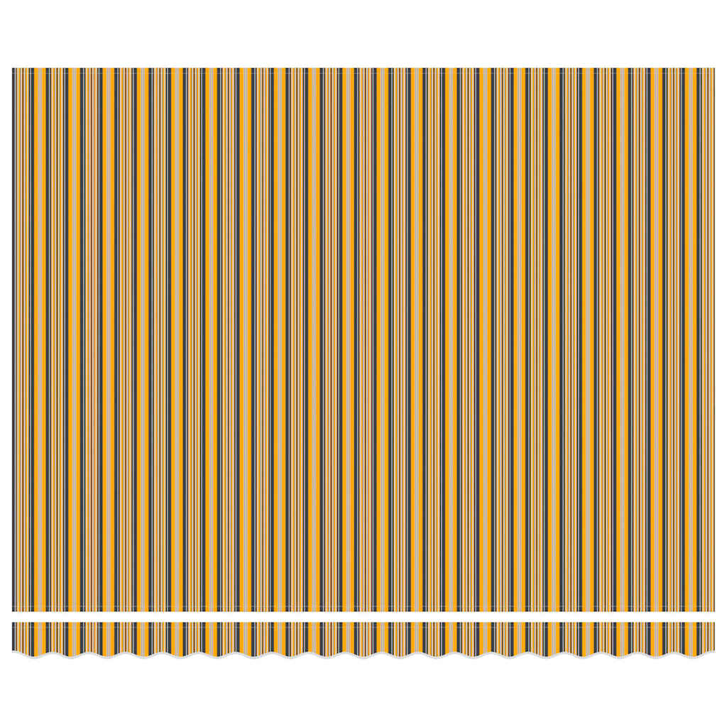 Įtraukiama markizė Geltona / Griūna / Balta 400 × 350 cm