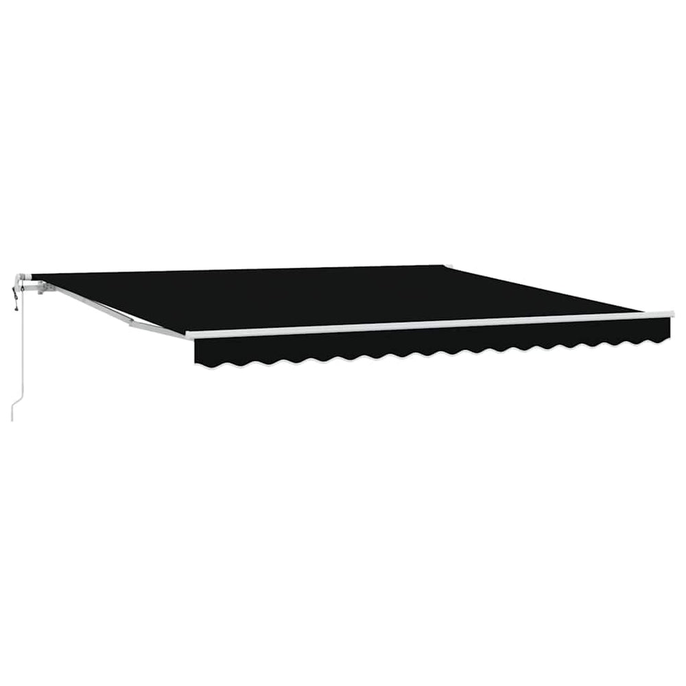 Įtraukiama markizė Juoda 400 × 350 cm Juoda