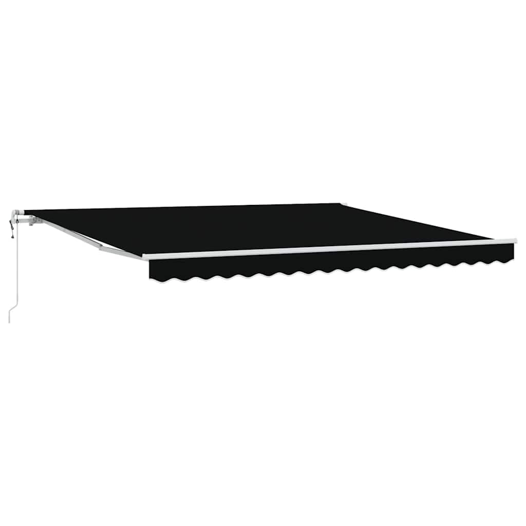 Įtraukiama markizė Juoda 400 × 350 cm Juoda