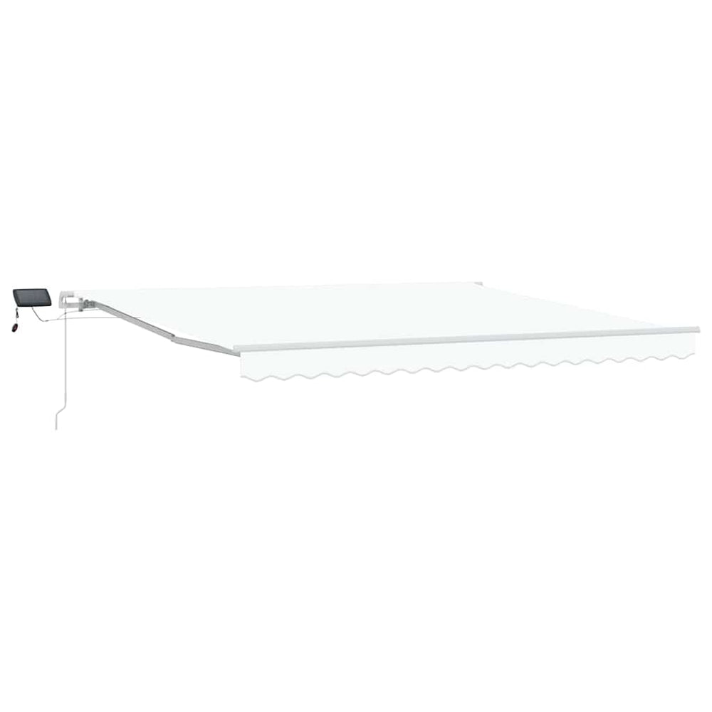 Įtraukiama markizė with Balta 400 × 350 cm Balta