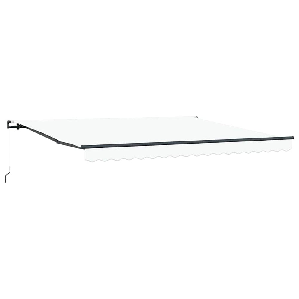 Ištraukiama balta užuolaida Balta 400 × 350 cm