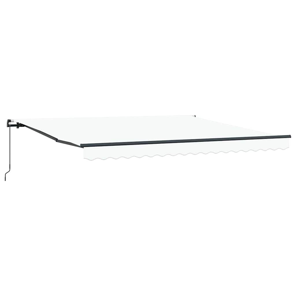 Ištraukiama balta užuolaida Balta 400 × 350 cm