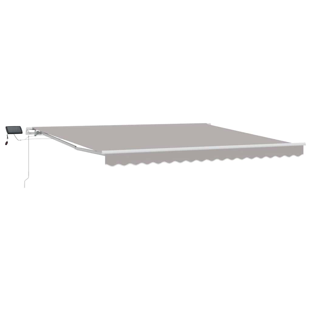 Ištraukiama markizė Šviesiai pilka 400 × 300 cm