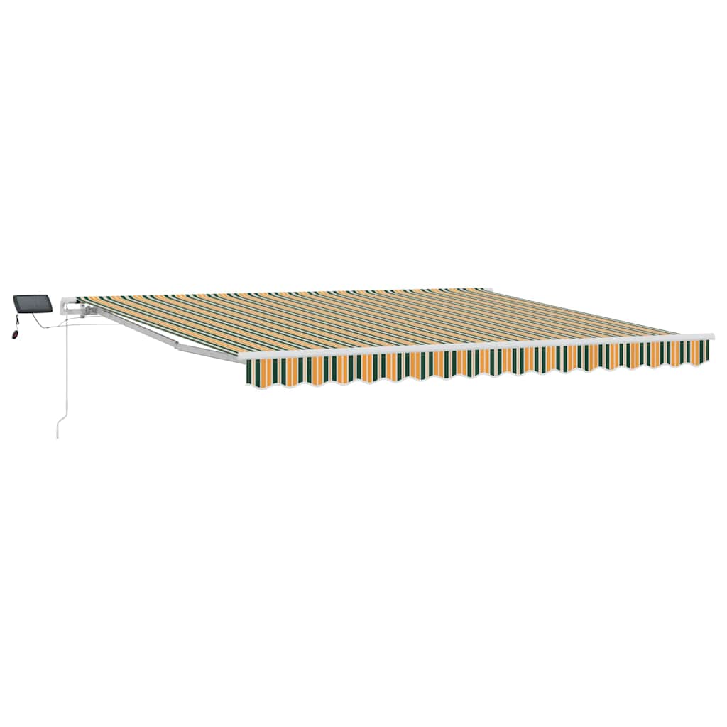 Ištraukiama markizė Žalia ir geltona 400 × 300 cm