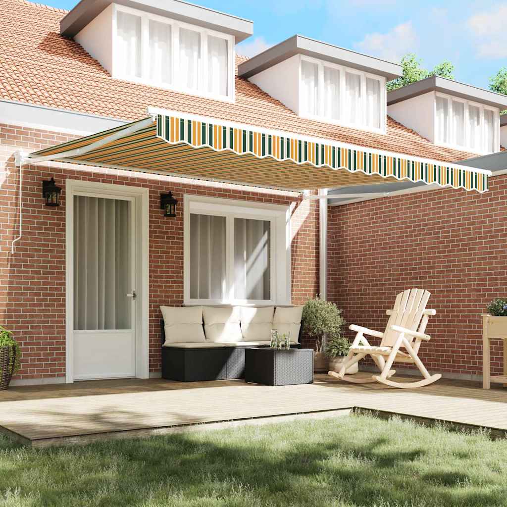 Canopy Green and white 400 x 350 x 165 cm