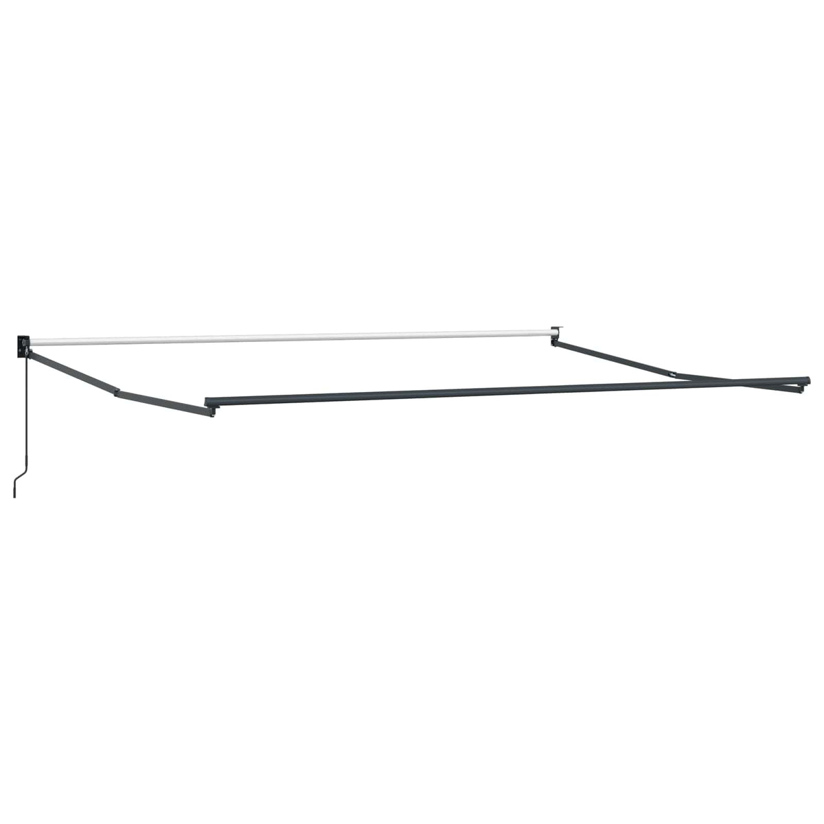 Ištraukiama markizė Žalia ir balta 400 × 350 cm