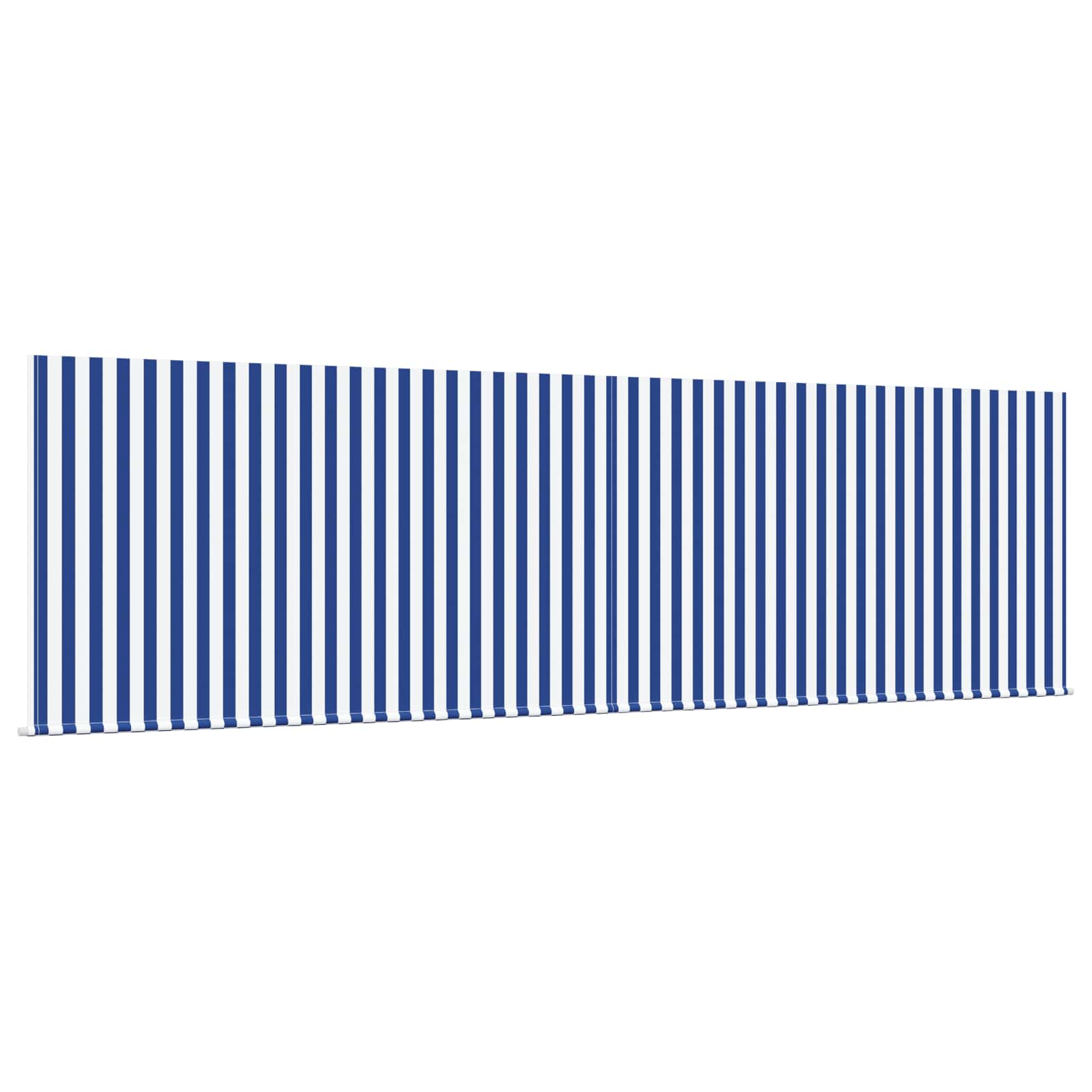 Izvelkama markīze Zila un balta Antracīta 450 × 300 cm