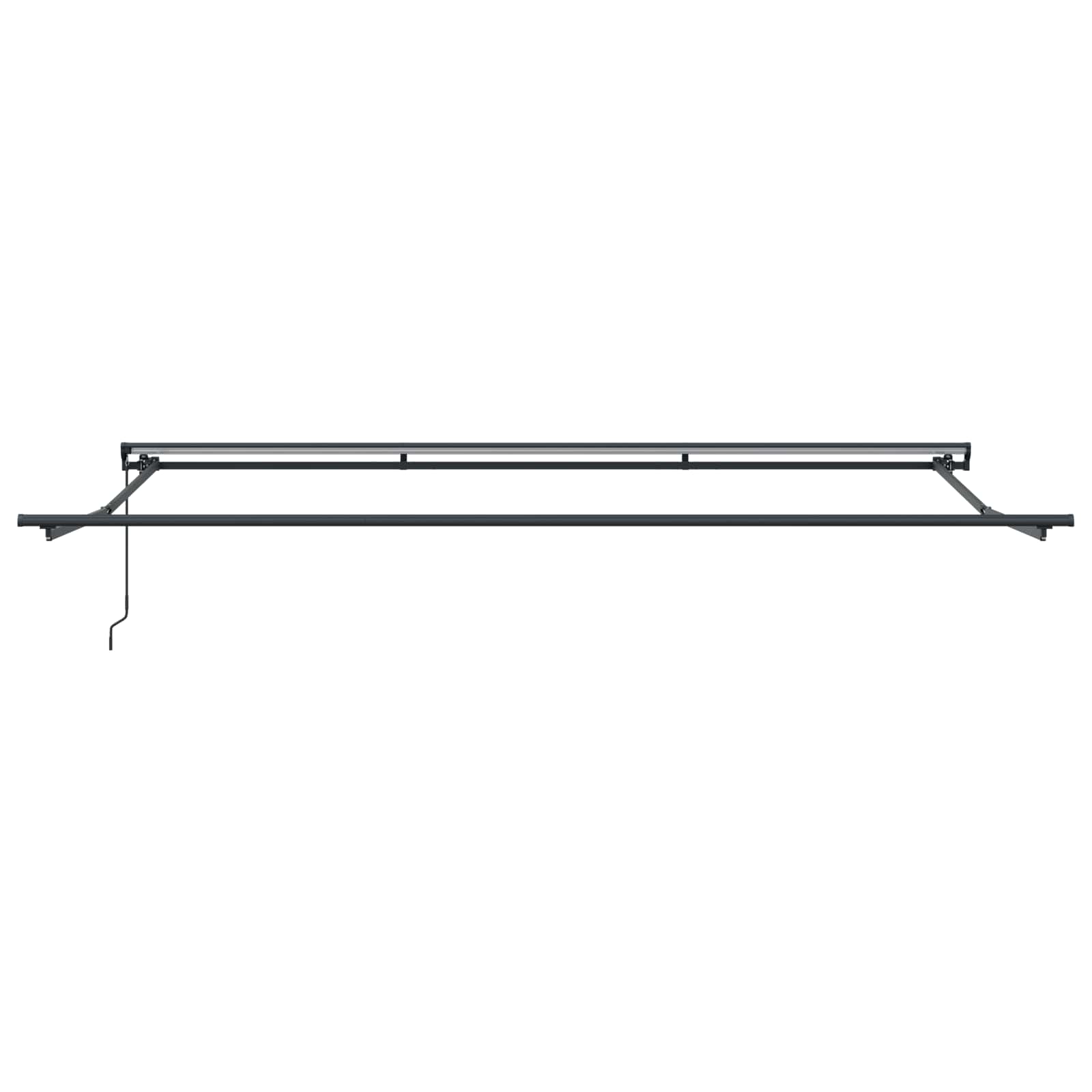 Ištraukiama markizė Kreminė 450 × 300 cm Poliesteris ir Metalas