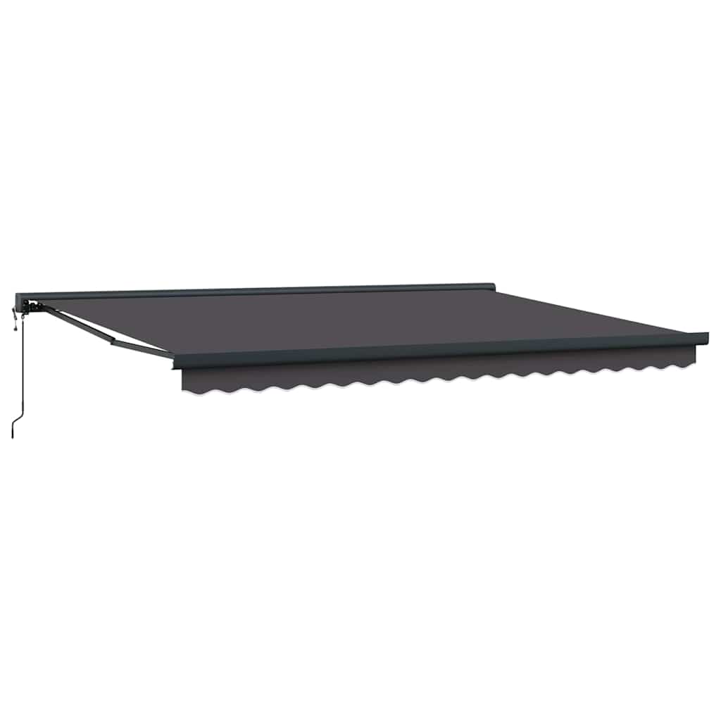 Ištraukiama markizė Antracitas 450 × 300 cm Audinys, metalas