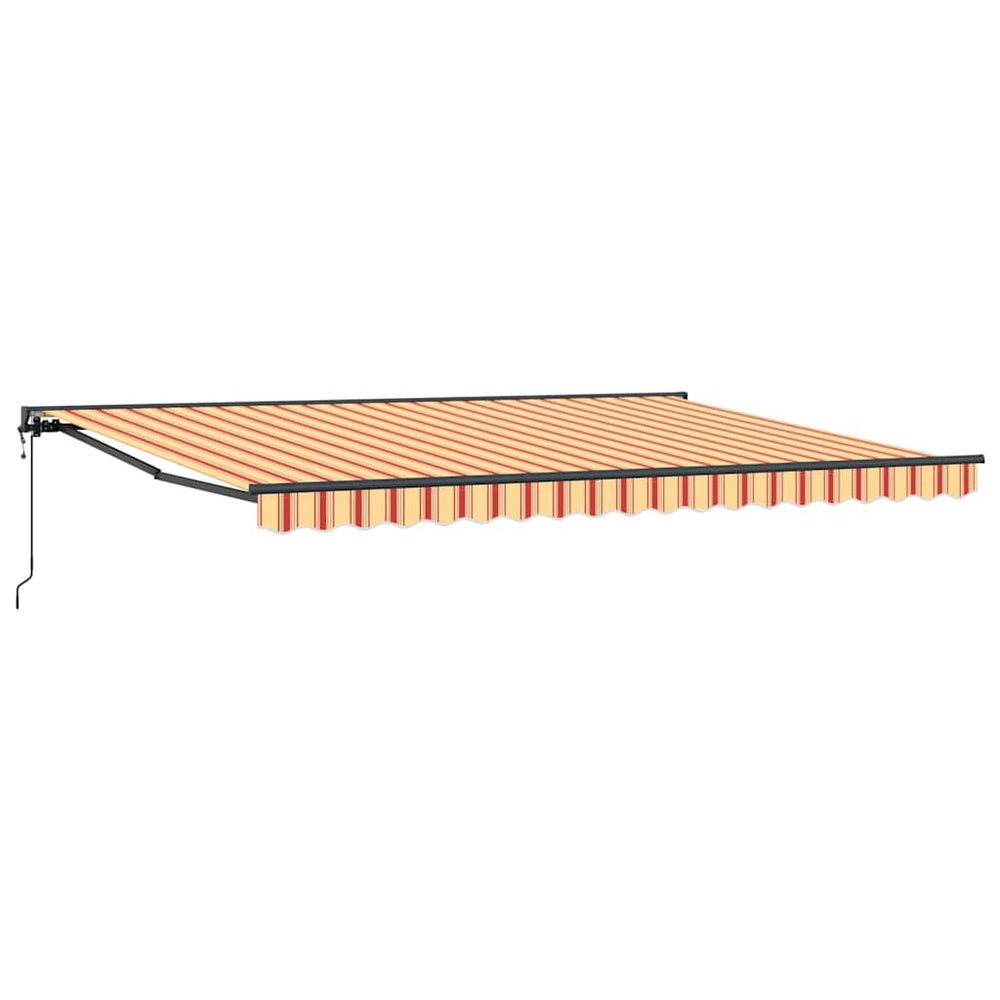 Ištraukiama markizė Geltona ir Oranžinė 450x300 cm