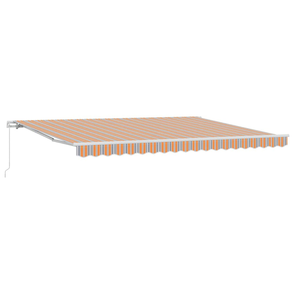 Ištraukiama markizė Dryžuotas Įvairiaspalvis 450 × 300 cm