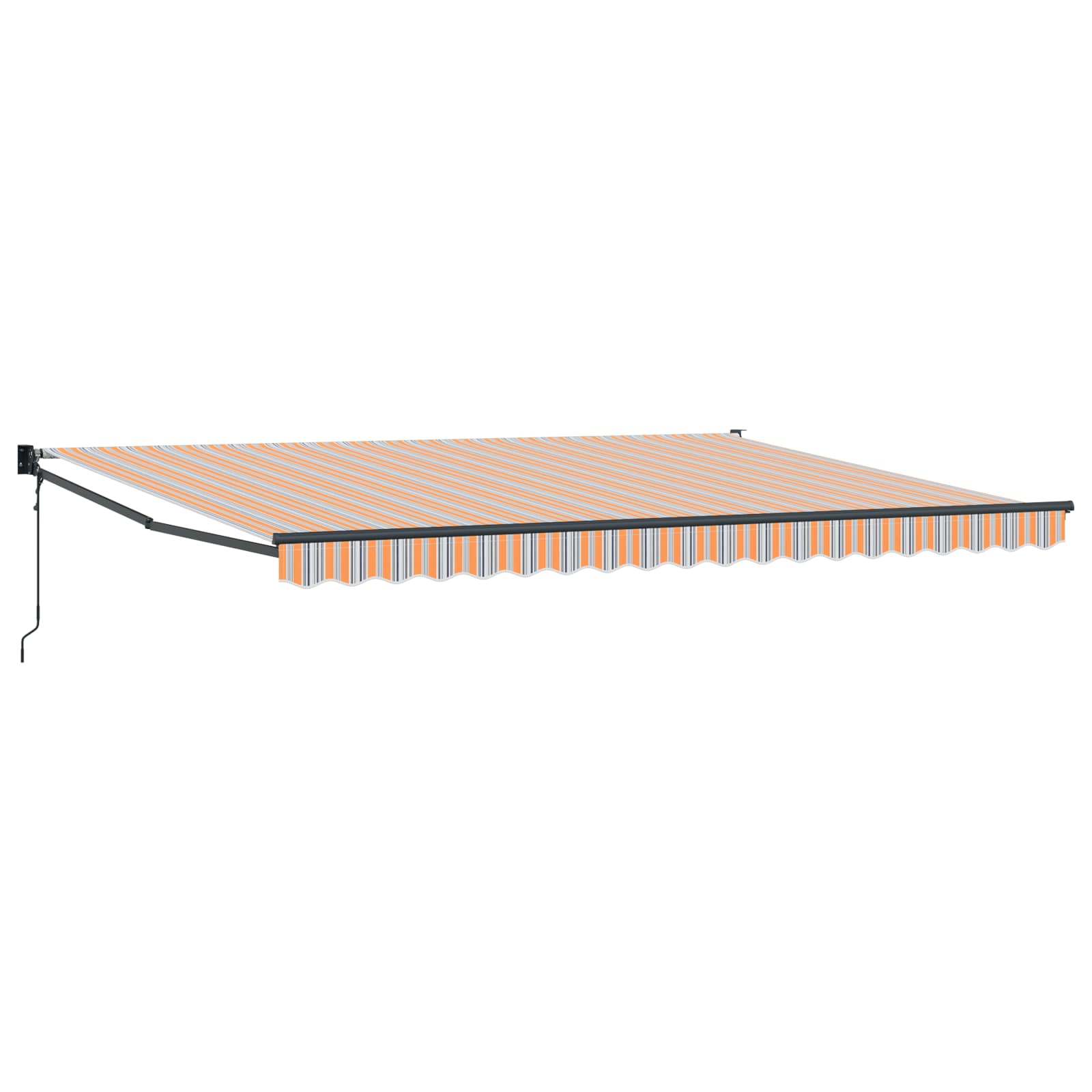 Retractable Awning Multicolour 450 x 300 cm