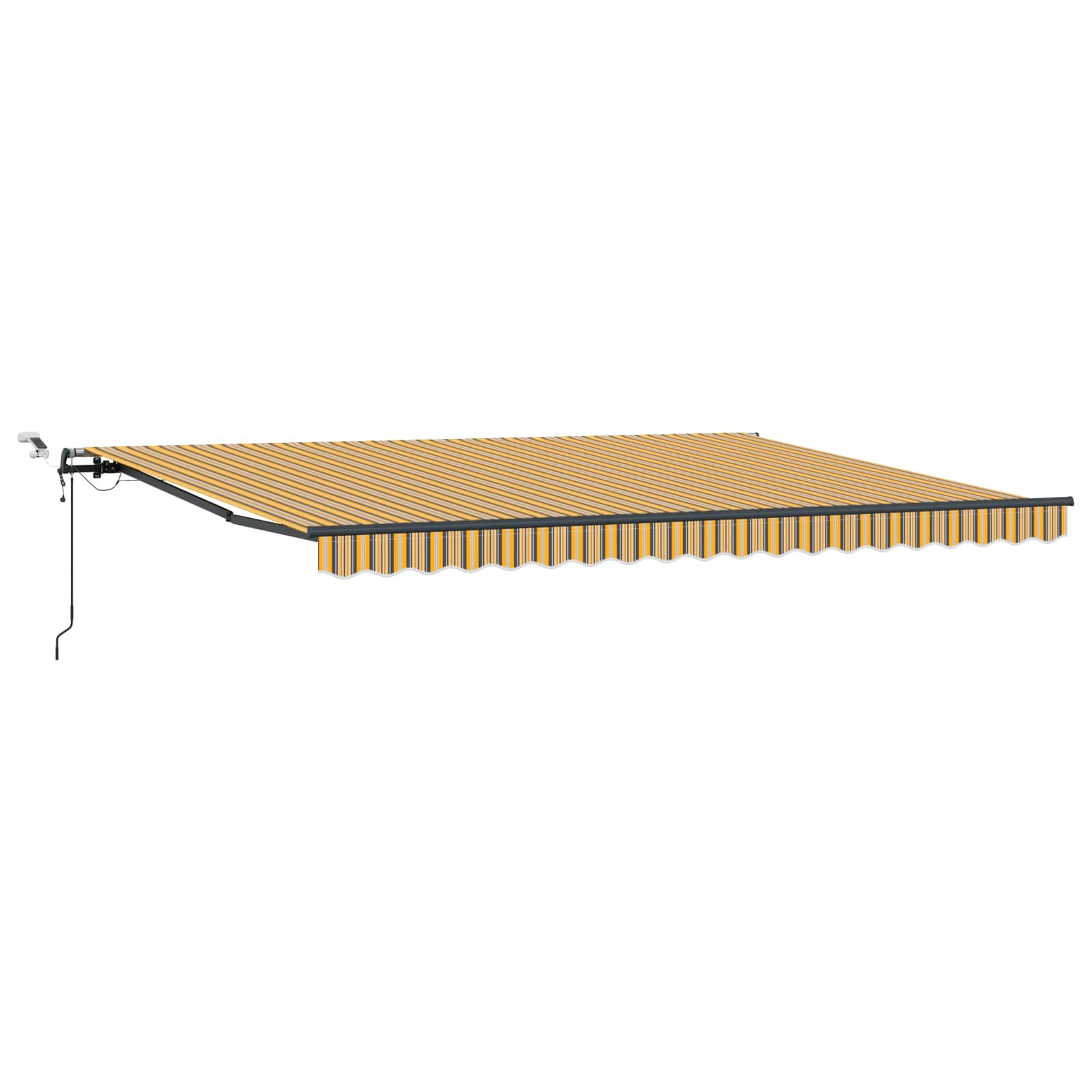 Skėtis Audinys su Įvairiaspalvis 450 × 300 cm Poliesteris