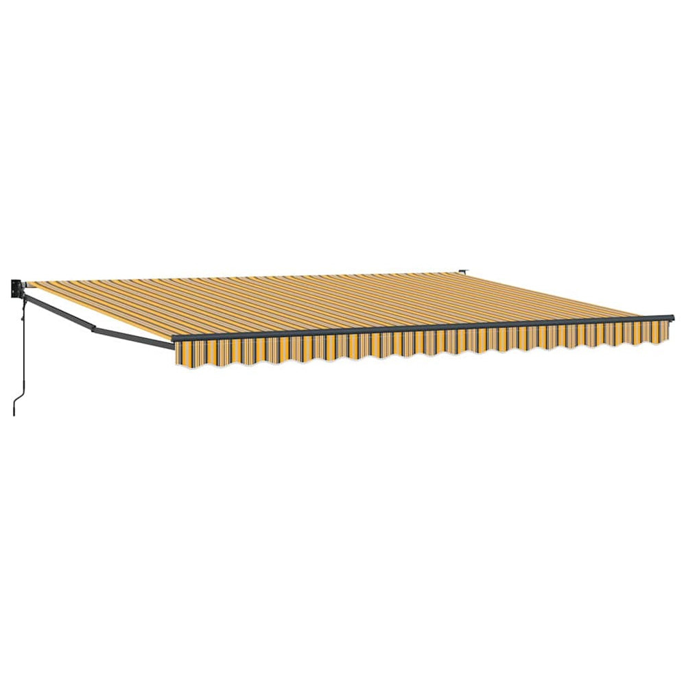 Ištraukiama markizė Dryžuotas Įvairiaspalvis 450 × 300 cm