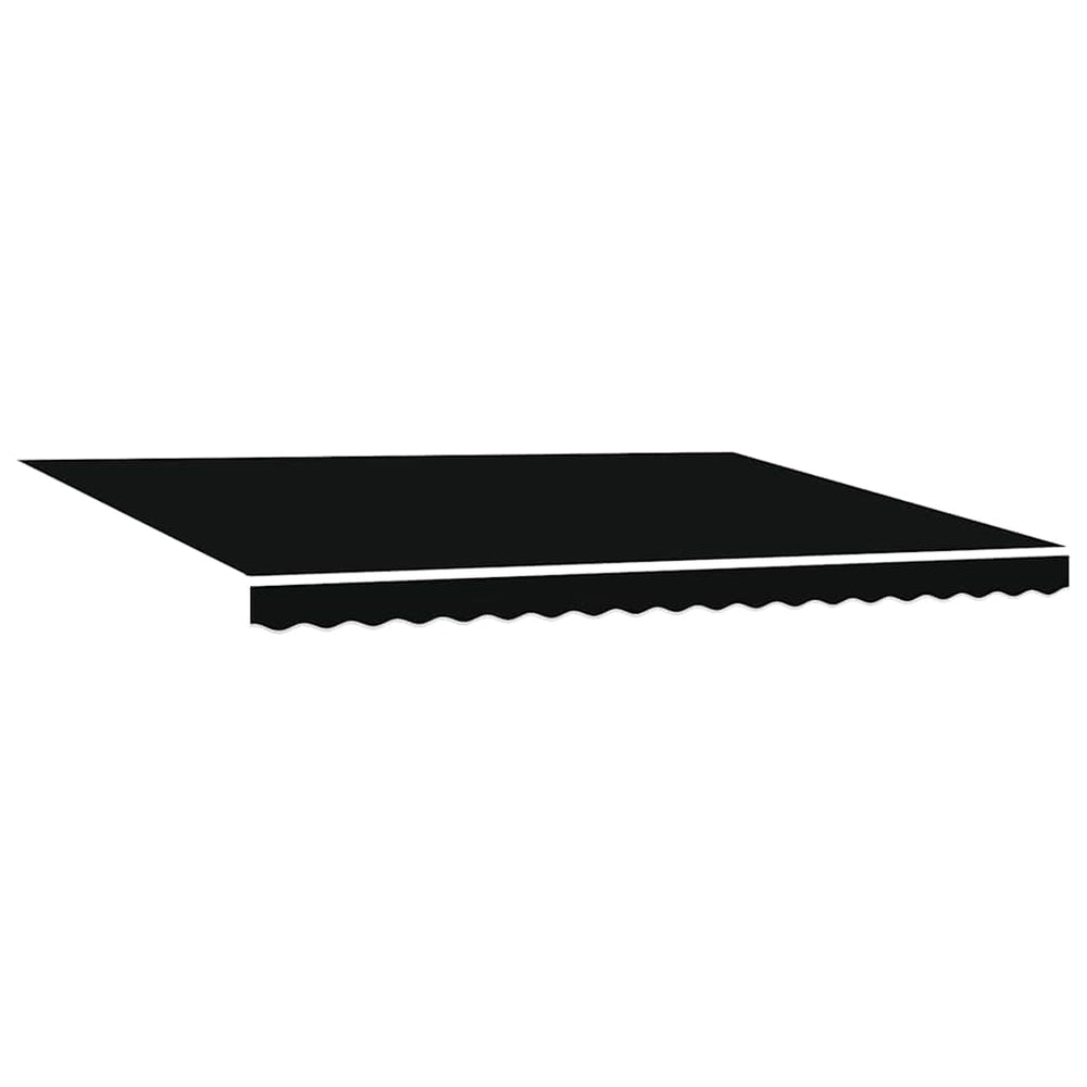 Ištraukiama juoda užuolaida Juoda 450 × 300 cm audinys