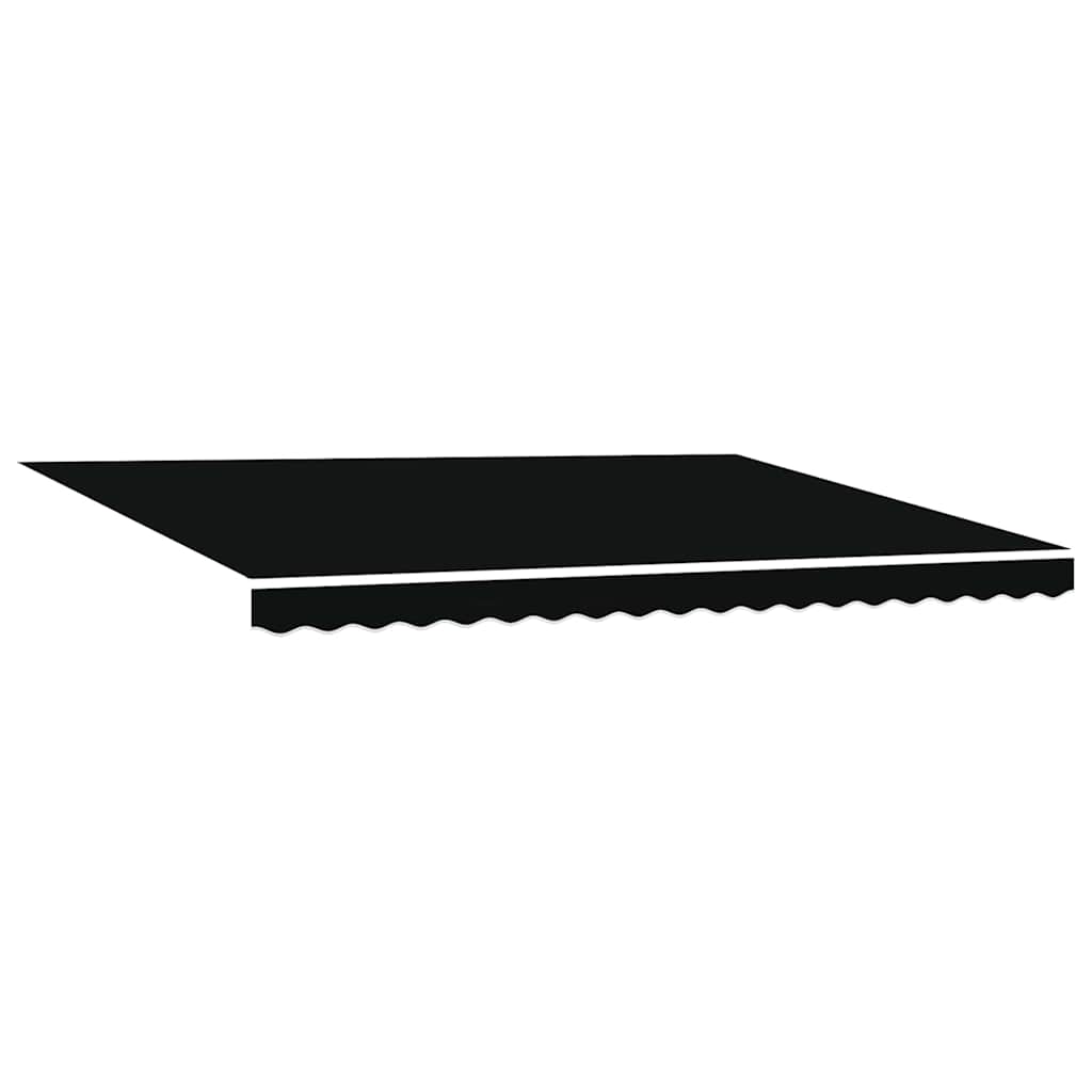Ištraukiama juoda užuolaida Juoda 450 × 300 cm audinys