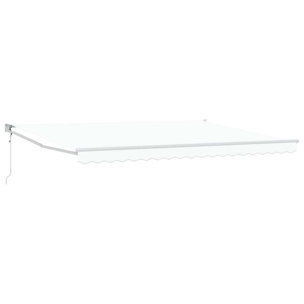 Pavėsinė Balta 450 x 300 x 165 cm Poliesteris ir Metalas