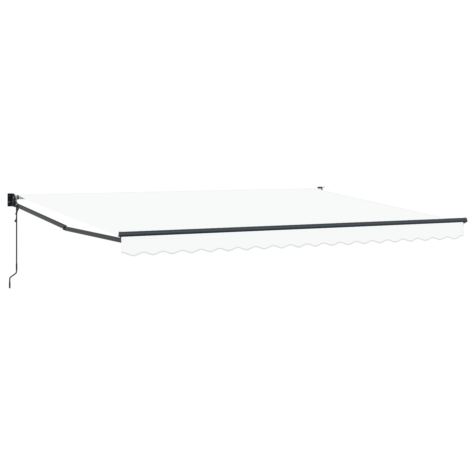 Lapene Balta 450 x 300 x 165 cm Poliesteris un Metāls