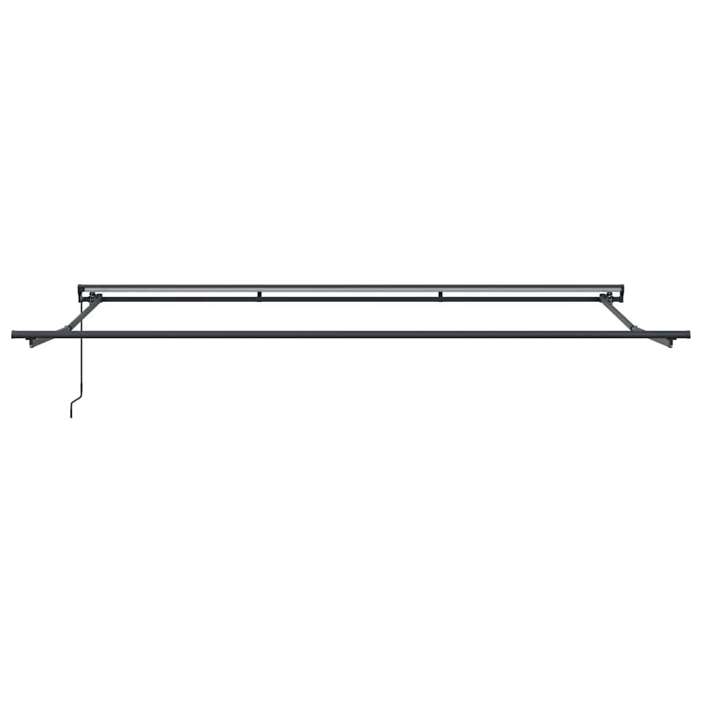 Ištraukiama markizė Balta 450x300 cm Poliesteris ir Metalas