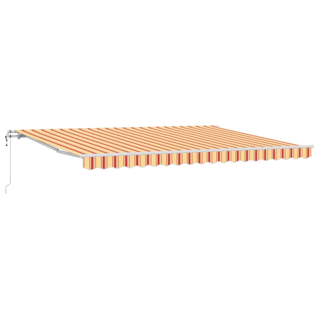 Įtraukiama markizė Geltona ir oranžinė 450 × 350 cm