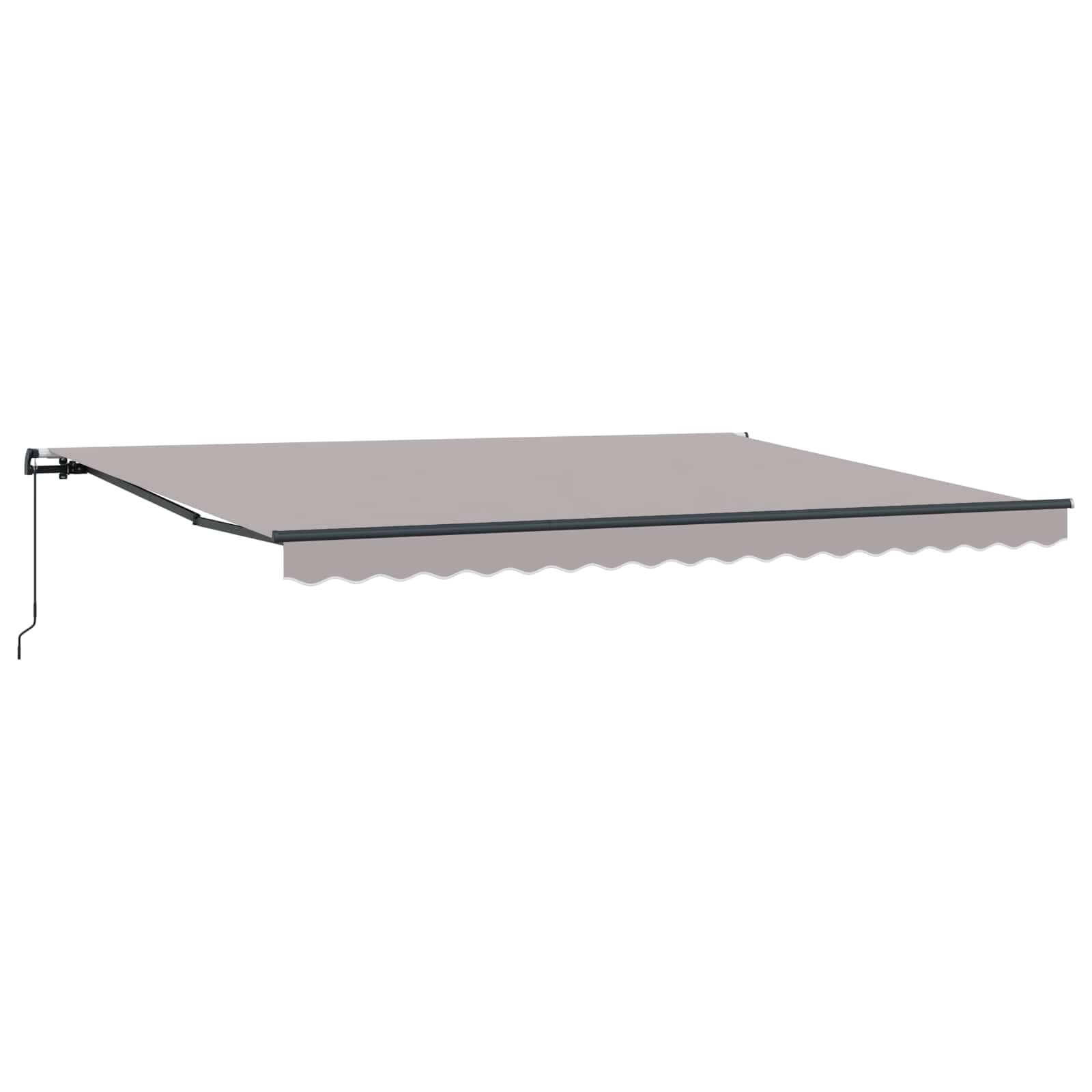 Ištraukiama markizė Šviesiai pilka 450 × 350 cm
