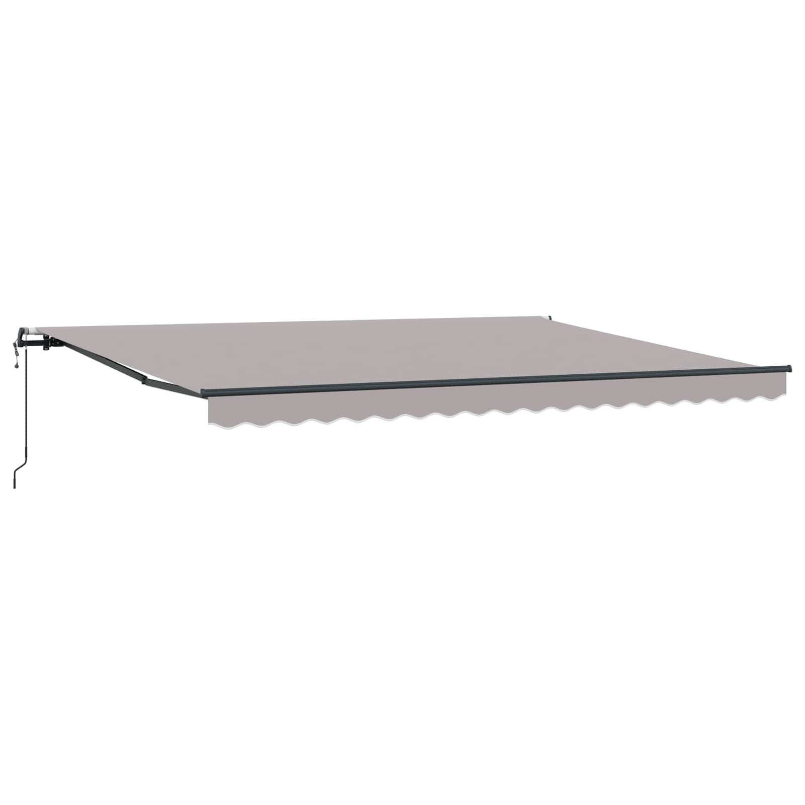 Ištraukiama markizė Šviesiai pilka 450 × 350 cm