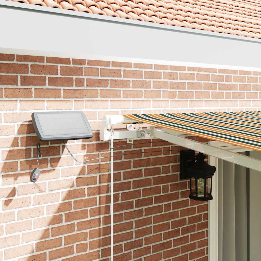 Retractable awning with 450 × 350 cm fabric