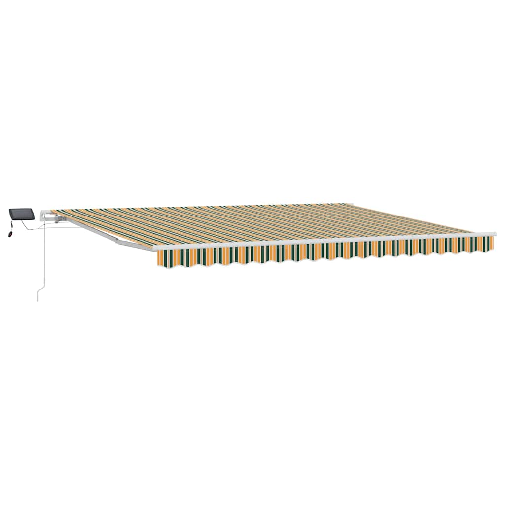 Retractable awning with 450 × 350 cm fabric