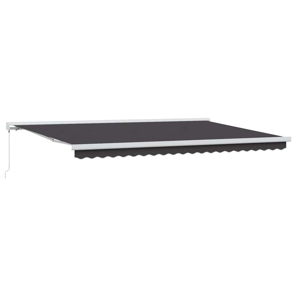 Ištraukiama markizė Antracitas 500 ×300 cm Audinys ir metalas