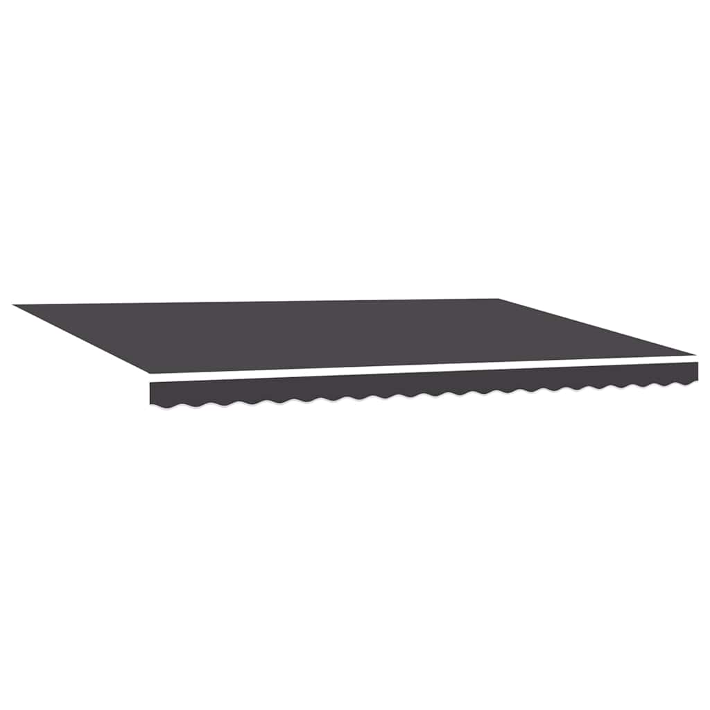 Ištraukiama markizė Antracitas 500 ×300 cm Audinys ir metalas