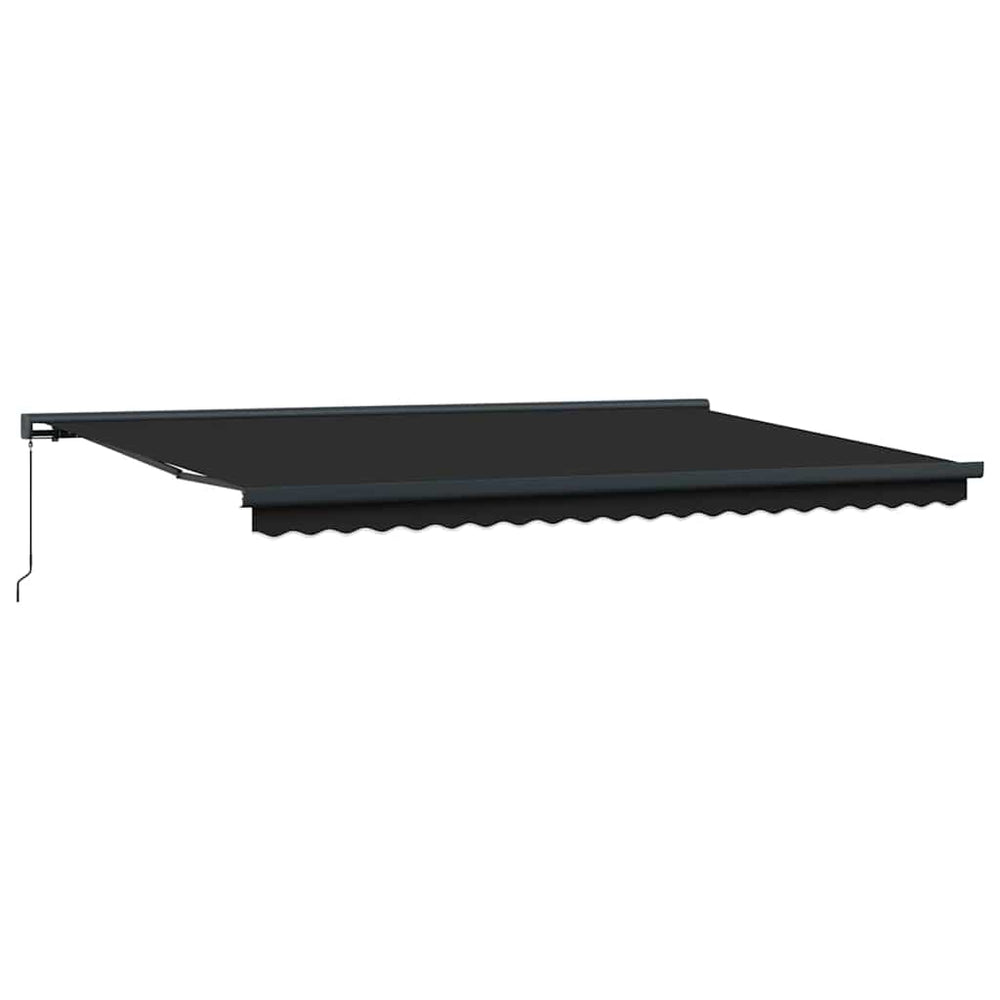 Ištraukiama markizė Antracitas 500 ×300 cm Audinys ir metalas