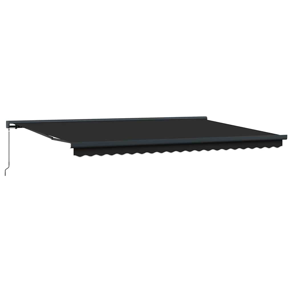 Ištraukiama markizė Antracitas 500 ×300 cm Audinys ir metalas