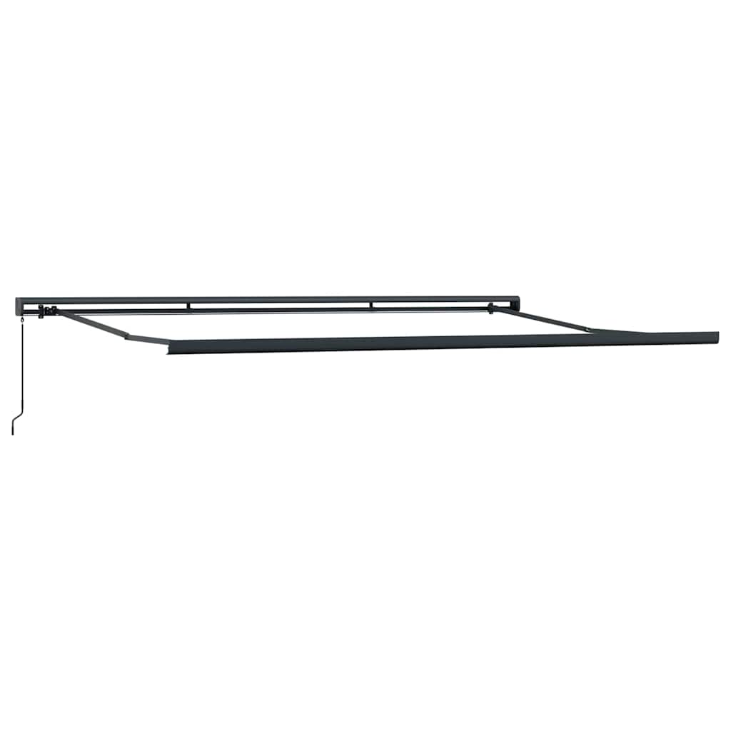 Ištraukiama markizė Antracitas 500 ×300 cm Audinys ir metalas