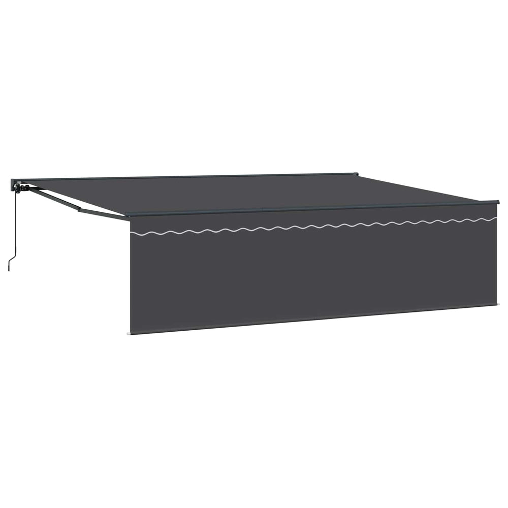 Ištraukiama markizė Antracitas 500 × 300 cm