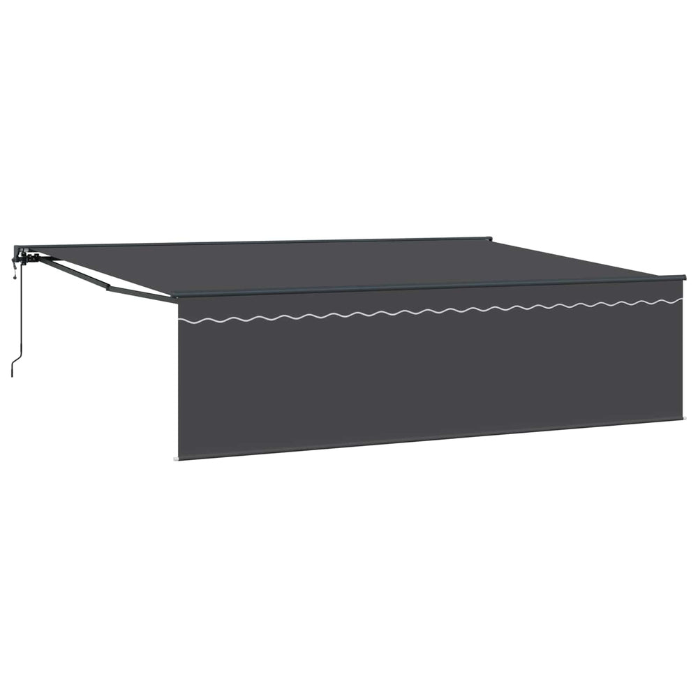 Ištraukiama markizė Antracitas 500 × 300 cm
