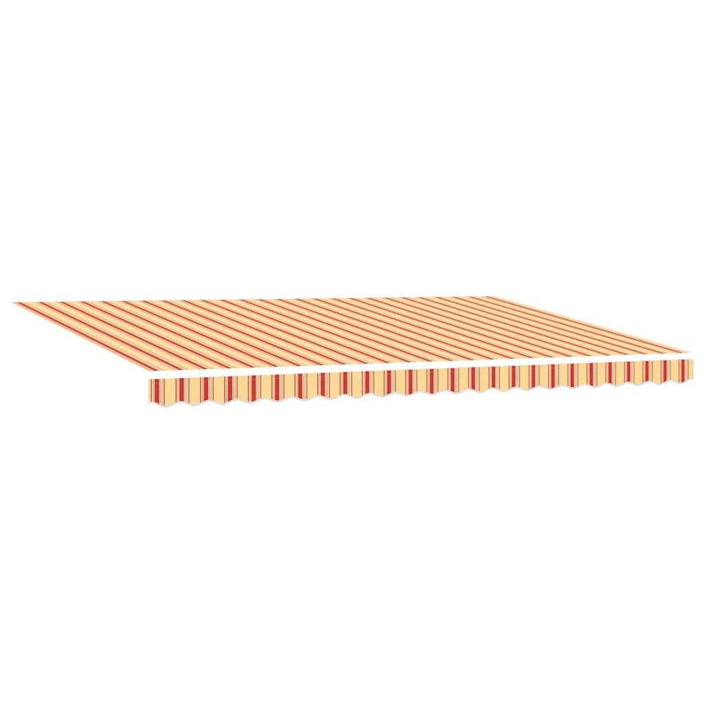 Ištraukiama markizė geltonos ir oranžinės spalvos 500 × 300 cm
