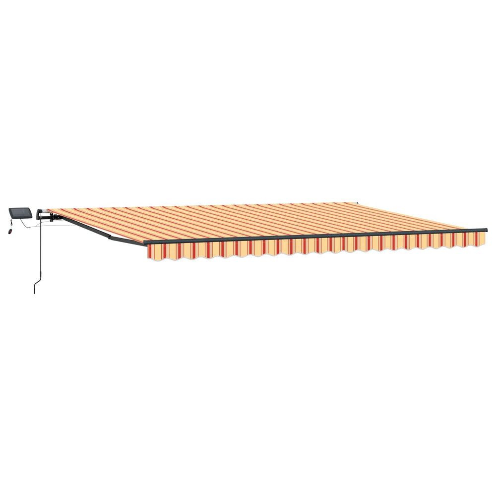 Ištraukiama markizė geltonos ir oranžinės spalvos 500 ×300 cm