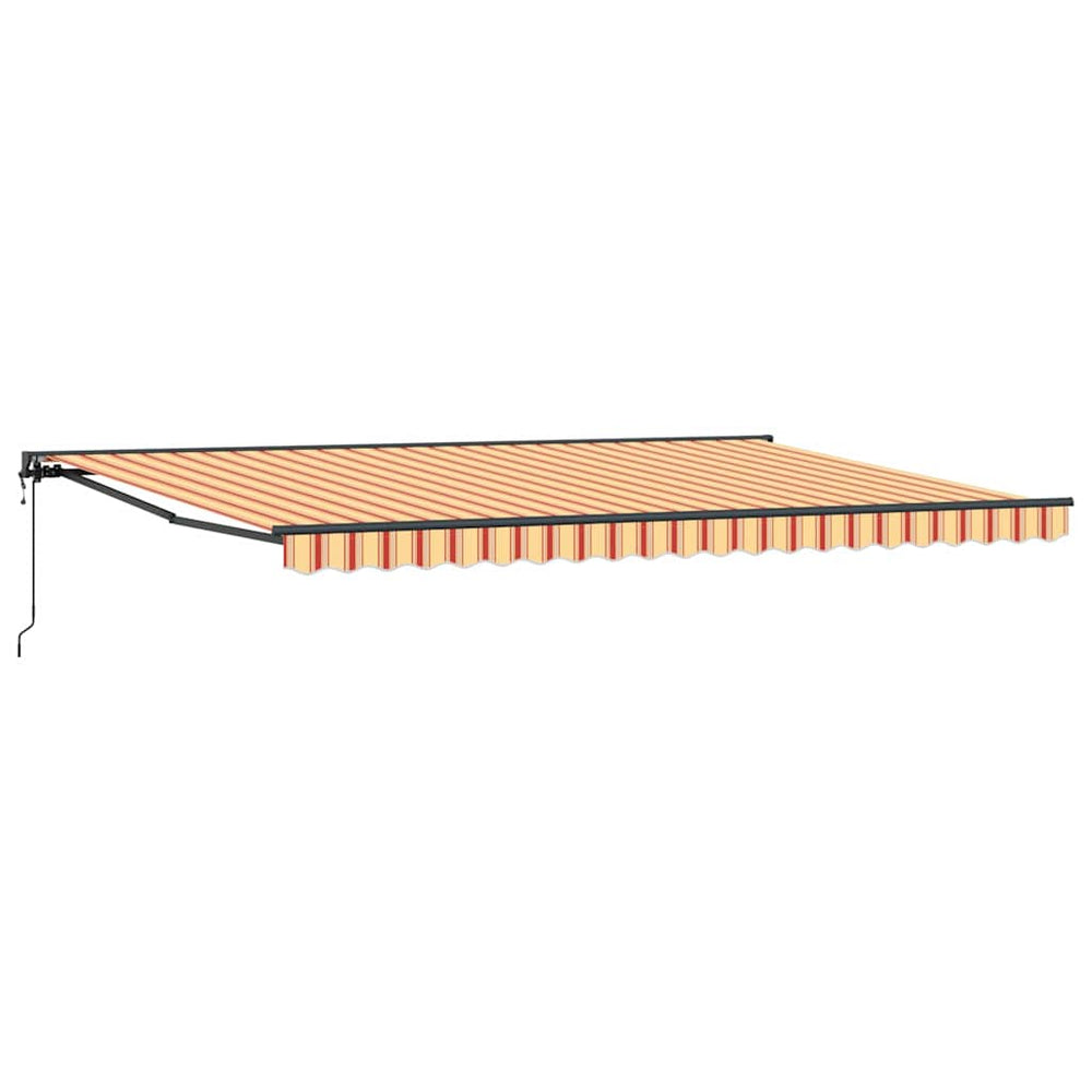 Ištraukiama markizė Geltona ir Oranžinė 500x300 cm