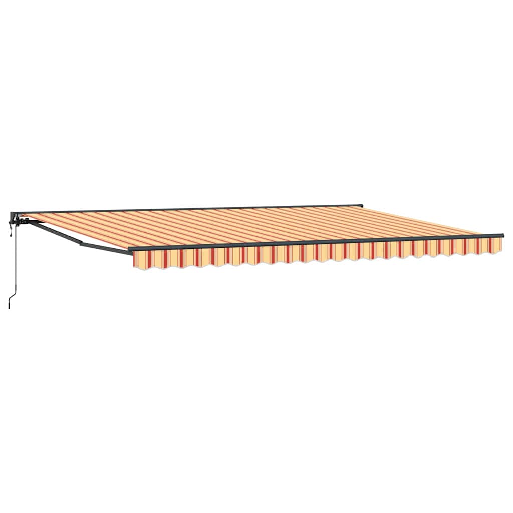 Ištraukiama markizė Geltona ir Oranžinė 500x300 cm