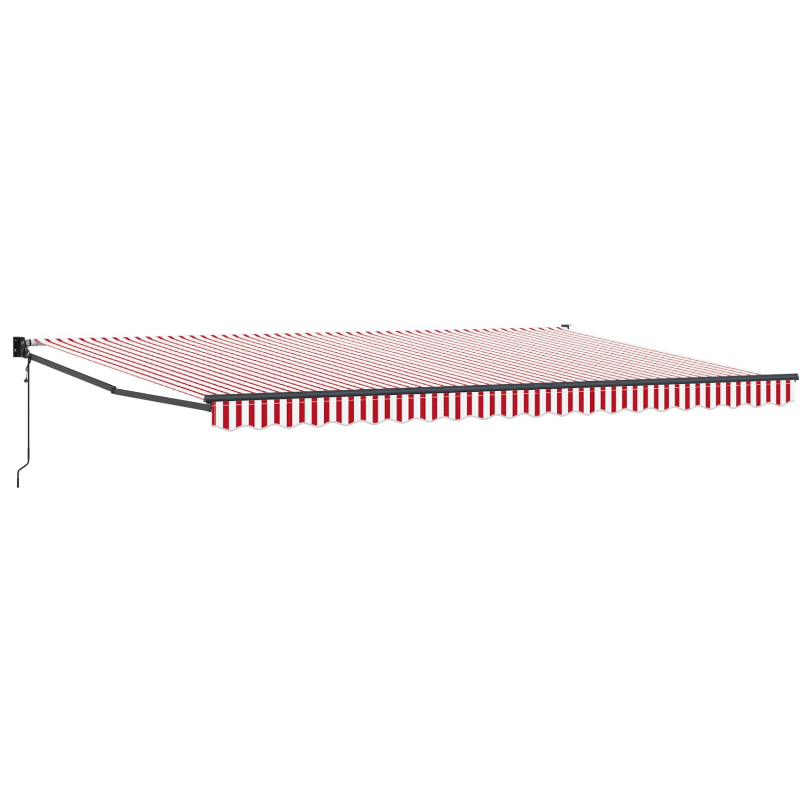 Red and White Gazebo 500 x 300 x 165 cm