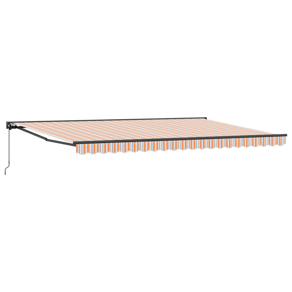 Markizės rėmas Mėlynas ir Oranžinis 500 × 300 cm