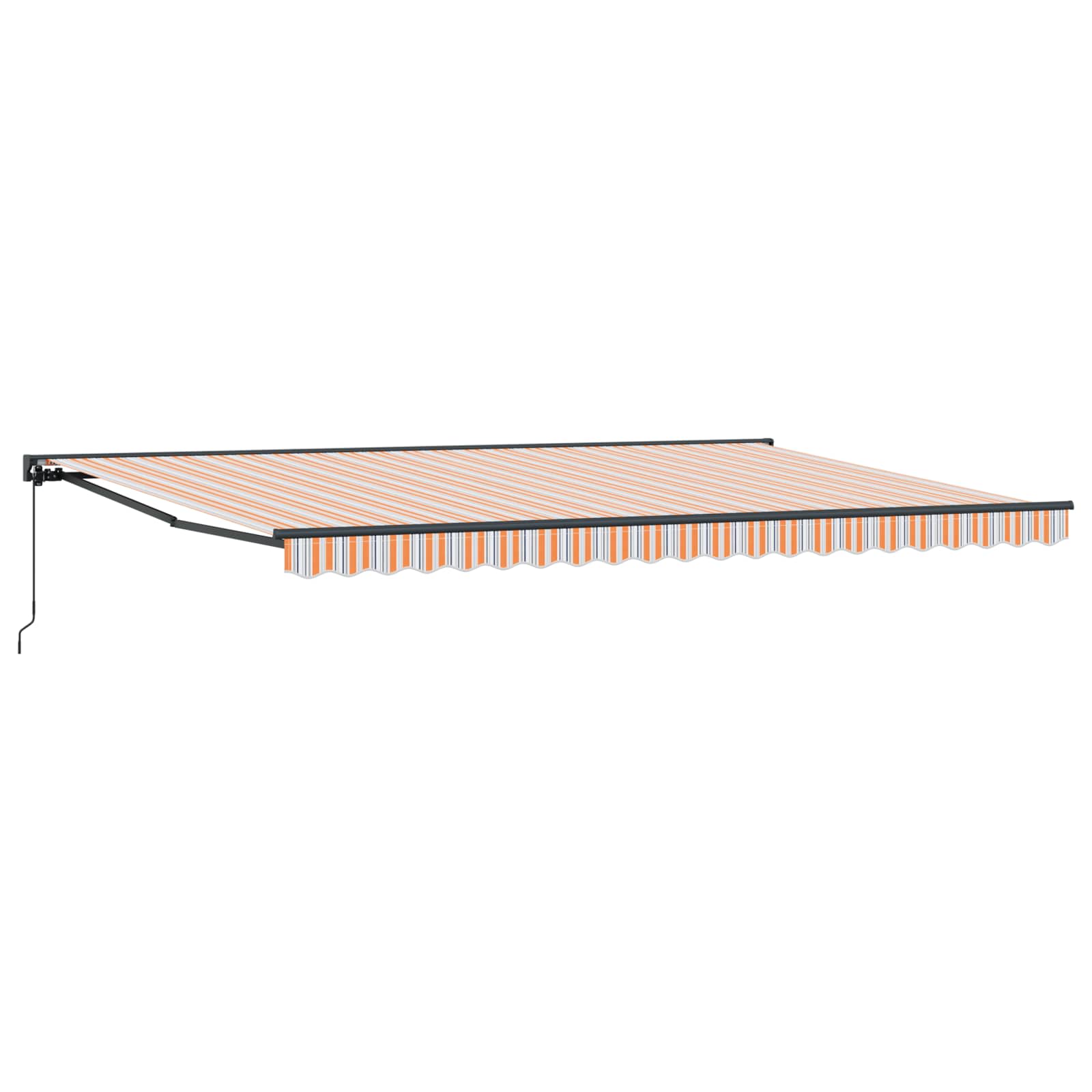Markizės rėmas Mėlynas ir Oranžinis 500 × 300 cm
