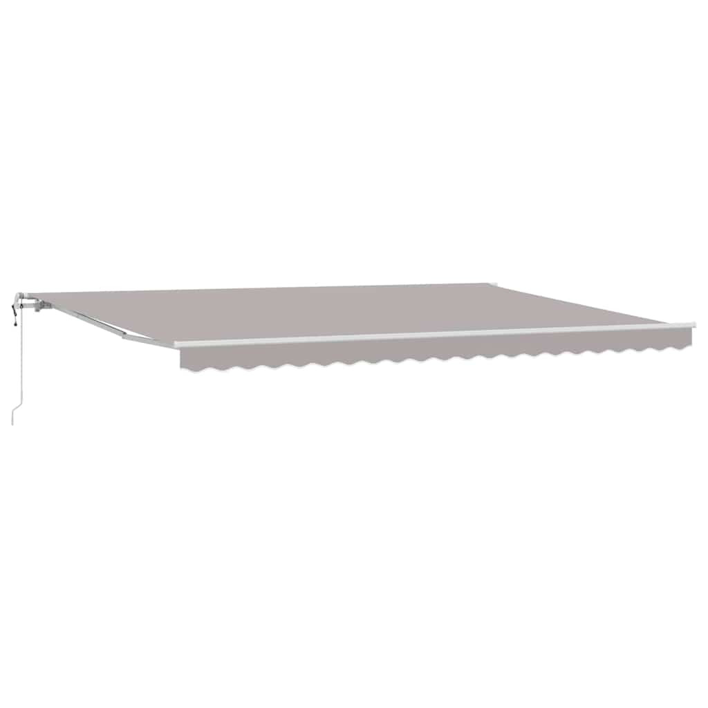 Ištraukiama markizė Šviesiai pilka 500 × 300 cm