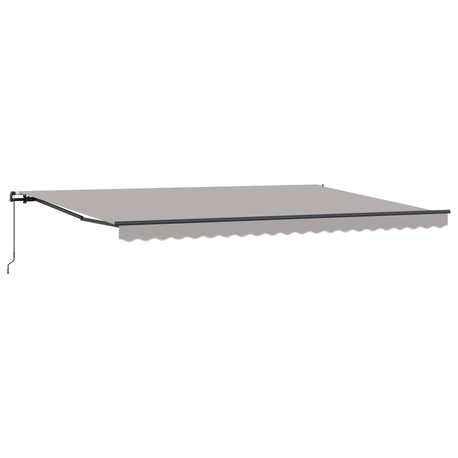 Ištraukiama markizė Šviesiai pilka 500 × 300 cm
