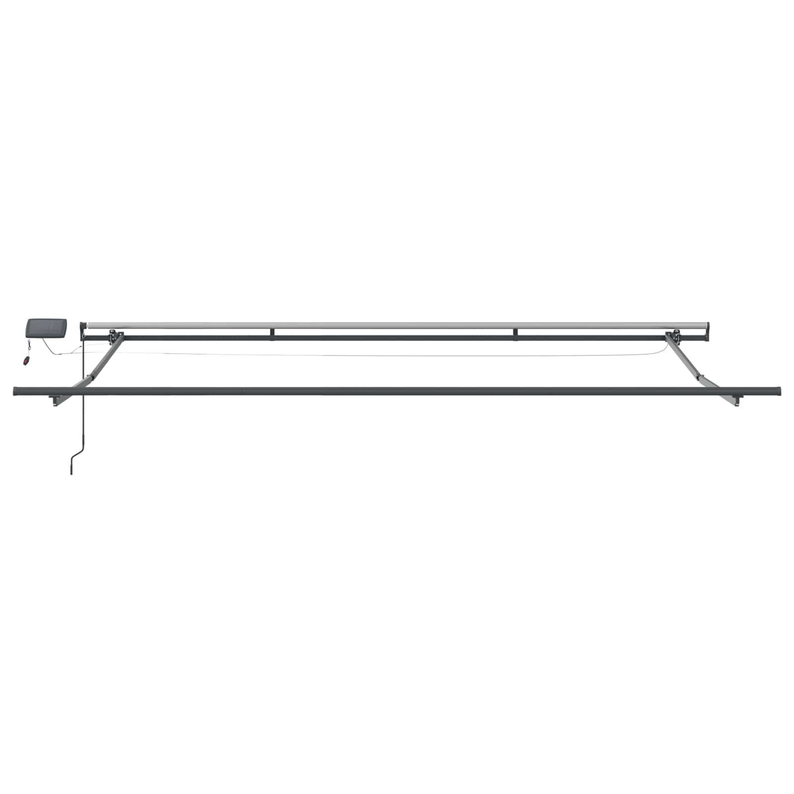 Ištraukiama markizė Šviesiai pilka 500 × 300 cm