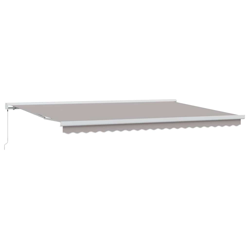 Ištraukiama markizė Šviesiai pilka 500 × 300 cm