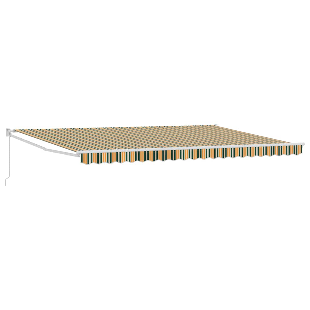 Retractable Awning Multicolour 500 × 300 cm