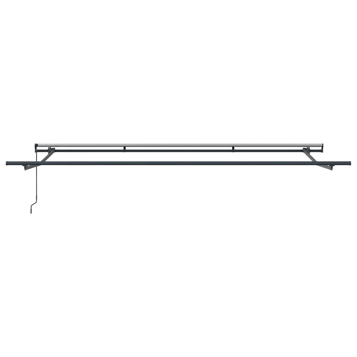 Ištraukiama markizė oranžinė ir ruda 500 × 350 cm